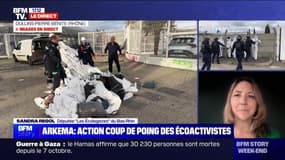 Story 1 : Action coup de poing des écoactivistes contre Arkema à Oullins-Pierre-Bénite - 02/03