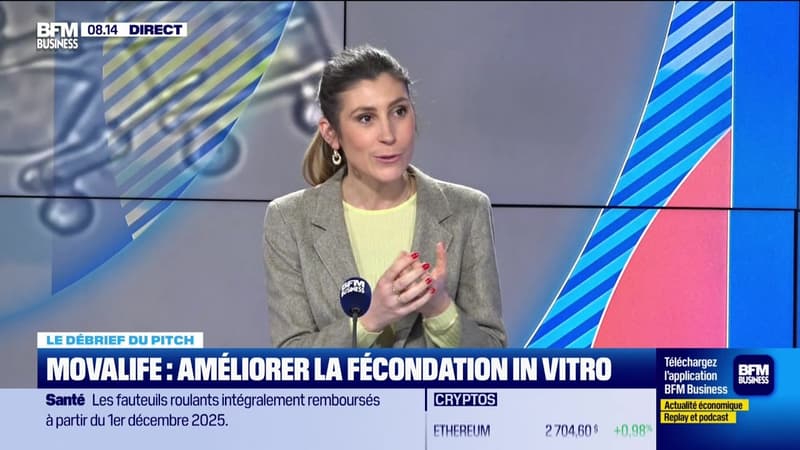 Le débrief du Pitch : MovaLife, améliorer la fécondation in vitro, par Eva Jacquot - 07/02