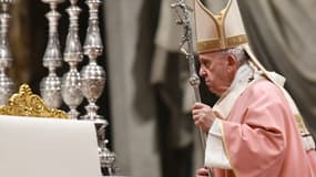 Le Pape François célèbre la messe pour la communauté philippine au Vatican, le 15 décembre 2019
