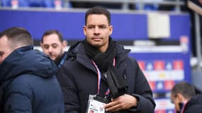 Daniel Congré avant le match OL-Reims (4-0, L1), le 9 février 2025