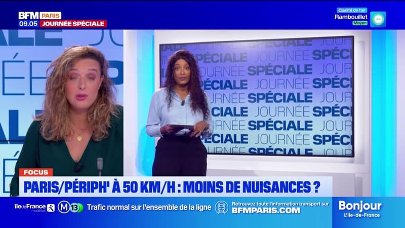 Périphérique à 50 km/h: une réelle solution pour les nuisances sonores?