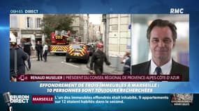 Immeubles effondrés à Marseille: "En aucun cas, il n'y a de marchands de sommeil" se défend Renaud Muselier