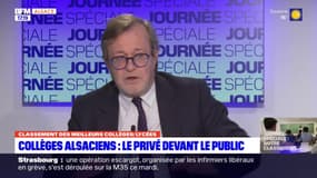 Classement 2024 des meilleurs lycées d'Alsace: Olivier Faron, recteur de l'académie de Strasbourg, revient sur les différences entre établissements publics et privés