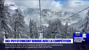 Puy-Saint-Vincent: la station renoue avec les compétitions de ski