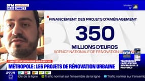 Marseille: un projet de rénovation urbaine déposé mercredi par la métropole et la ville