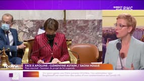 Face à Apolline : Clémentine Autain et Sacha Houlié - 04/01