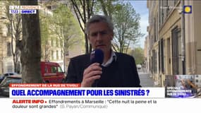 Immeubles effondrés à Marseille: le maire du 5e arrondissement appelle à "faciliter" le travail des marins-pompiers