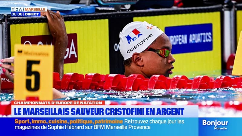 Championnats d'Europe de natation. Le Marseillais Sauveur Cristofini a remporté la médaille d'argent
