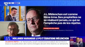 Hollande harangue le PS et égratigne Mélenchon - 19/01