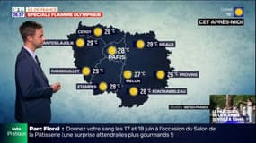 Météo Ile-de-France: un ciel bleu et jusqu'à 28°C dans la capitale