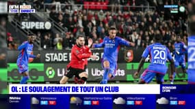 Ligue 1: le soulagement des supporters après la victoire de l'OL contre Rennes