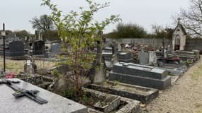Le cimetière de Jouy-le-Châtel, en Seine-et-Marne 