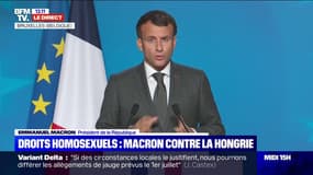 Loi homophobe en Hongrie: Emmanuel Macron dénonce une loi "totalement contraire à nos valeurs et à notre droit"