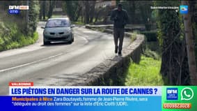 Valbonne : Les piétons en danger sur la route de Cannes ?