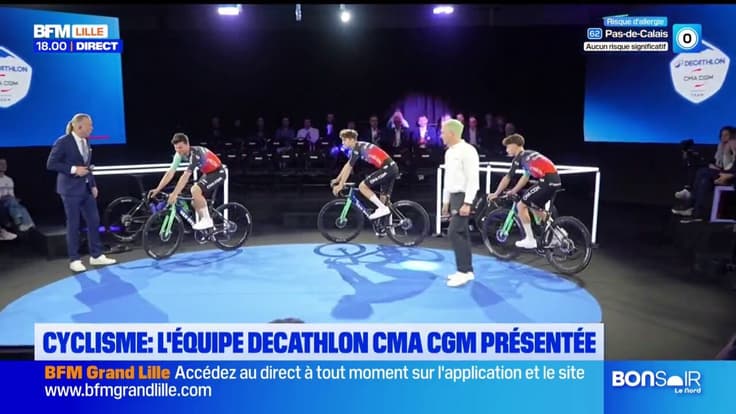 L'équipe Decathlon CMA CGM présentée ce jeudi