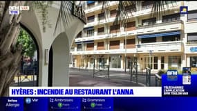 Hyères: un incendie se déclare dans le restaurant l'Anna