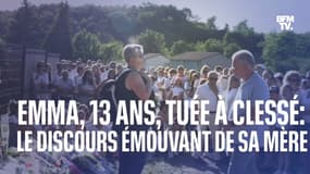 "On veut que vous fassiez vivre notre fille": le discours émouvant de la mère d'Emma, 13 ans, tuée à Clessé