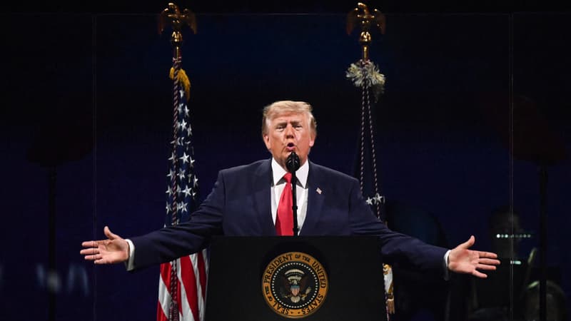 "Ce n'est que l'aube de l'âge d'or de l'Amérique": Donald Trump célèbre les 250 ans des États-Unis dans un discours taclant la "menace communiste"