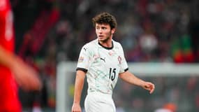 Joao Neves avec le Portugal en mars 2025.