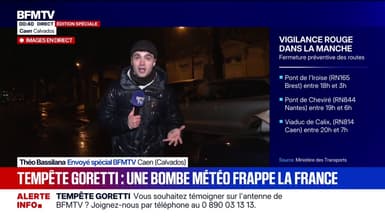 Tempête Goretti: 600 sapeurs-pompiers sont mobilisés toute la nuit dans le Calvados 