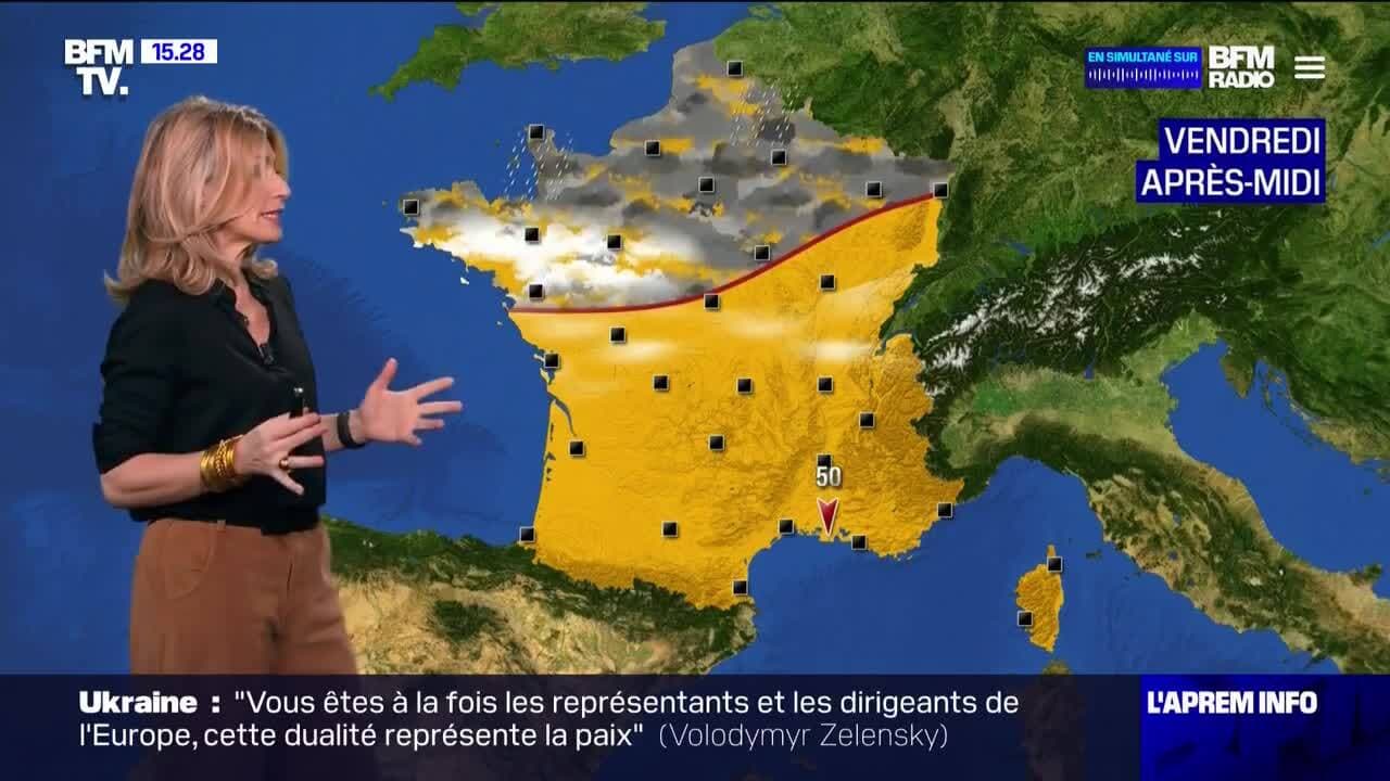 La météo pour ce vendredi 10 février 2023