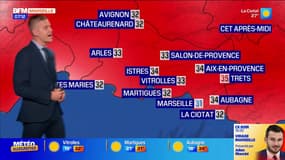 Météo Bouches-du-Rhône: du soleil et des températures élevées, jusqu'à 33°C à Arles