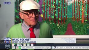 Sortir à Paris: Exposition d'une œuvre de David Hockney au Centre Pompidou