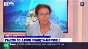 Hautes-Alpes: Nicole Tagand, membre du collectif de l'Etoile ferroviaire de Veynes, juge que les habitants "ont besoin de transports en commun à porter de bourse"