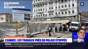 Cannes: les travaux près du Palais stoppés le temps du Festival