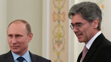 Le patron de Siemens a rencontré Vladimir Poutine le 26 mars