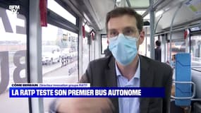 La RATP teste son premier bus autonome - 20/09