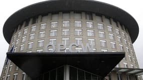 Le siège de l'OIAC (OPCW en anglais), à La Haye, aux Payx-Bas. -