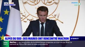 Alpes du Sud: des élus ont rencontré Emmanuel Macron