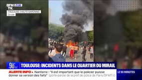 Mort de Nahel: des incidents dans le quartier du Mirail à Toulouse