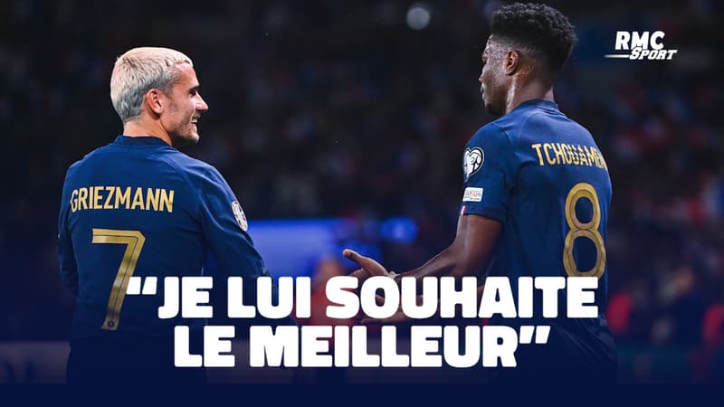 Équipe de France : "On est tous peinés", Tchouameni réagit à la retraite (surprise) de Griezmann