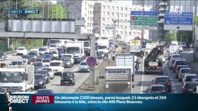 Réduction de la vitesse sur le périphérique: "Ça devient pesant", regrette un chauffeur de taxi