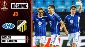 Résumé : Molde 5-1 Häcken - Ligue Europa (3e journée)