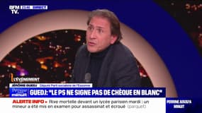 Présidentielle anticipée: "Ce serait la pire situation pour nos concitoyens d'avoir une campagne électorale en 30 jours", estime Jérôme Guedj (PS)