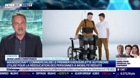 Jean-Louis Constanza (Wandercraft) : Wandercraft commercialise le premier exosquelette autonome utilisé pour la rééducation des personnes à mobilite réduite - 27/04