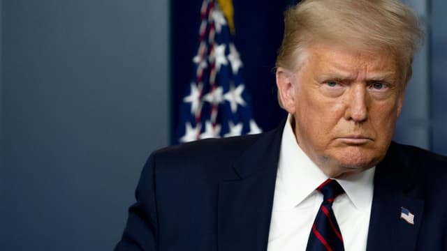 Donald Trump à Washington en juillet 2020