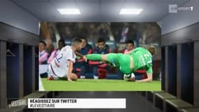 Le violent tacle de Jordan Ferri sur Robert Beric