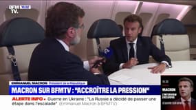 Emmanuel Macron: "La Russie est en train de s'isoler sur le plan diplomatique"