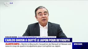 Carlos Ghosn est rentré ce lundi au Liban en violation de son assignation à résidence au Japon