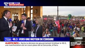 Aurélien Pradié: "Emmanuel Macron ne peut pas rester absent et spectateur de cette situation qu'il a provoquée lui-même" 