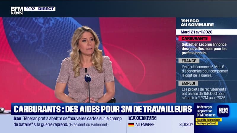 Le 19h Eco - Mardi 21 avril