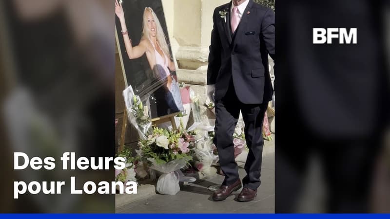 Loana Petrucciani: les fleurs devant la cathédrale pour les obsèques de la star à Nice
