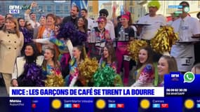 Carnaval de Nice: une centaine de participants pour la traditionnelle course des garçons de café