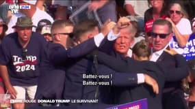 LIGNE ROUGE - Donald Trump poing levé après la tentative d'assassinat le visant