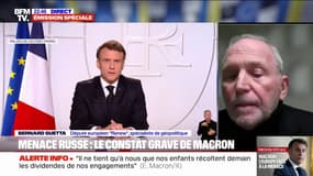 Guerre en Ukraine: "Il va falloir faire des sacrifices", assure Bernard Guetta (député européen "Renew")