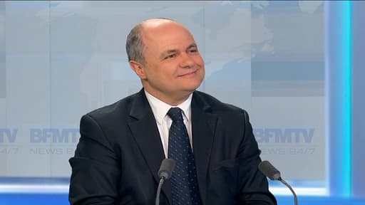 Bruno Le Roux, le président du groupe PS à l'Assemblée, s'est moqué de la "curieuse conception de la transparence" de Jean-François Copé.